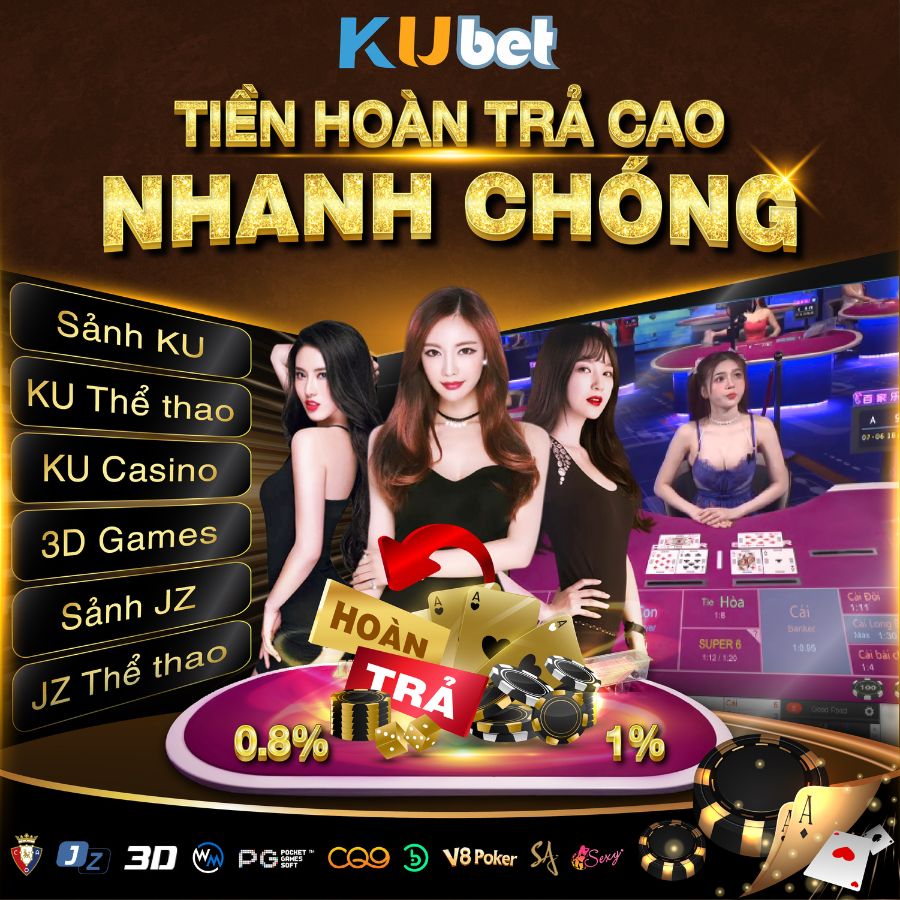 Nhà cái KUbet đa dạng các trò chơi cho người chơi lựa chọn