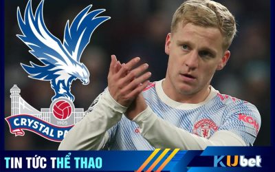 Crystal Palace đang dành sự quan tâm cho Donny Van De Beek