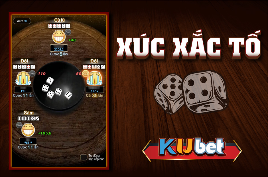 xúc xắc tố Kubet