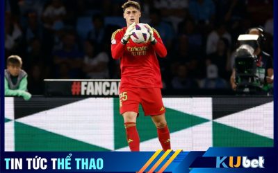 Kubet cập nhật hình ảnh thủ môn Kepa trong màu áo Real Madrid ngày đầu ra mắt