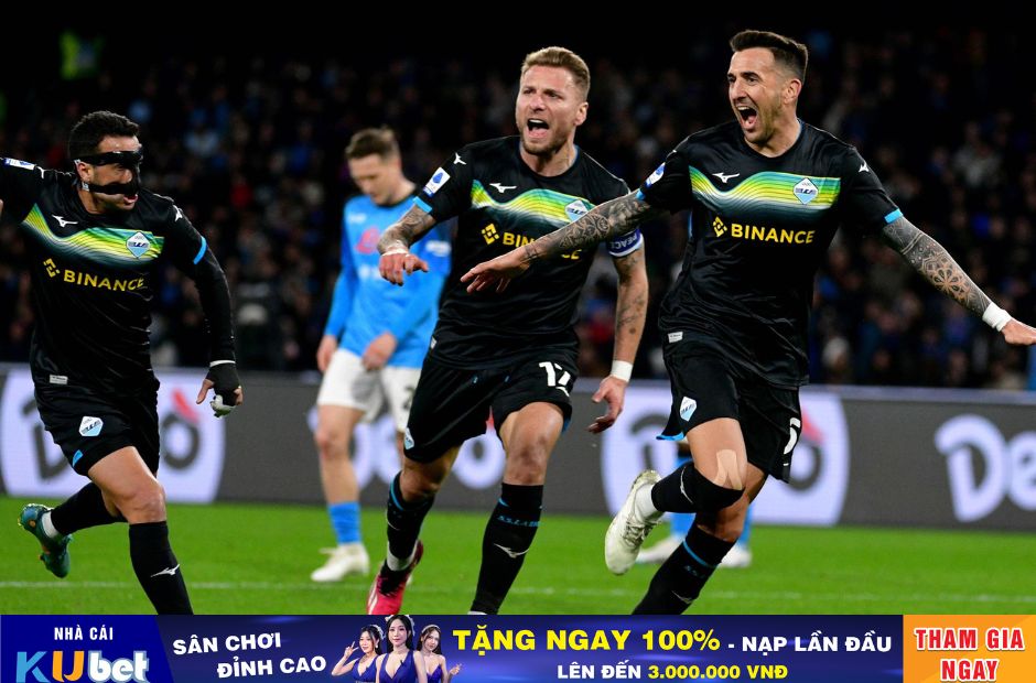 Kubet cập nhật hình ảnh các cầu thủ Lazio từng giành chiến thắng 1-0 trước Napoli mùa giải trước.