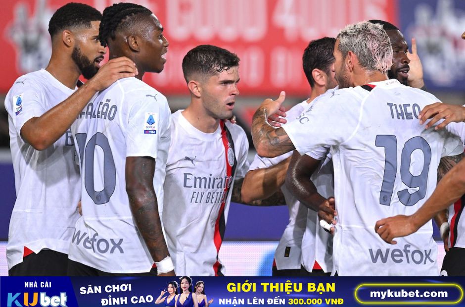 Kubet cập nhật- Pulisic đã chơi rất hay trong màu áo Milan kể từ khi chuyển đến từ Chelsea 
