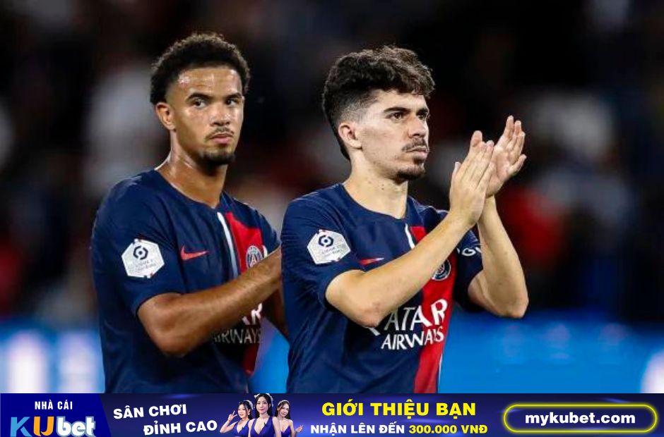 Kubet cập nhật hình ảnh các cầu thủ PSG trong trận hòa 1-1 trước Toulouse 
