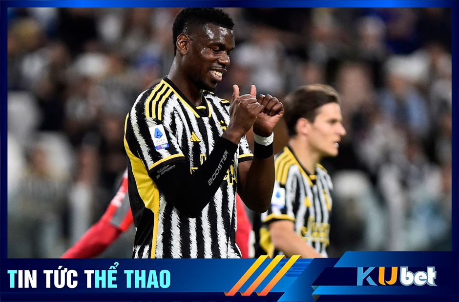 Kubet cập nhật hình ảnh Paul Pogba trong màu áo CLB Juventus