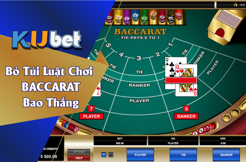 CHUYÊN GIA KUBET HƯỚNG DẪN LUẬT CHƠI BACCARAT THẮNG LỚN