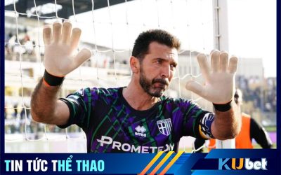 Buffon sẽ treo găng ở tuổi 45 sau 28 năm thi đấu chuyên nghiệp