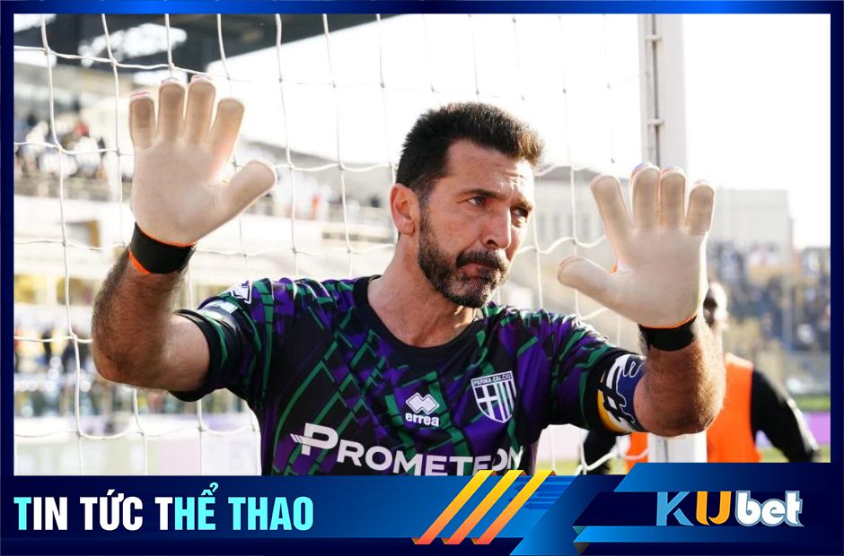 Buffon sẽ treo găng ở tuổi 45 sau 28 năm thi đấu chuyên nghiệp