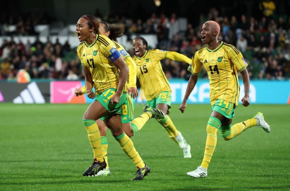 Tấm vé đi tiếp đang vô cùng rộng mở với các cô gái Jamaica tại World Cup 2023
