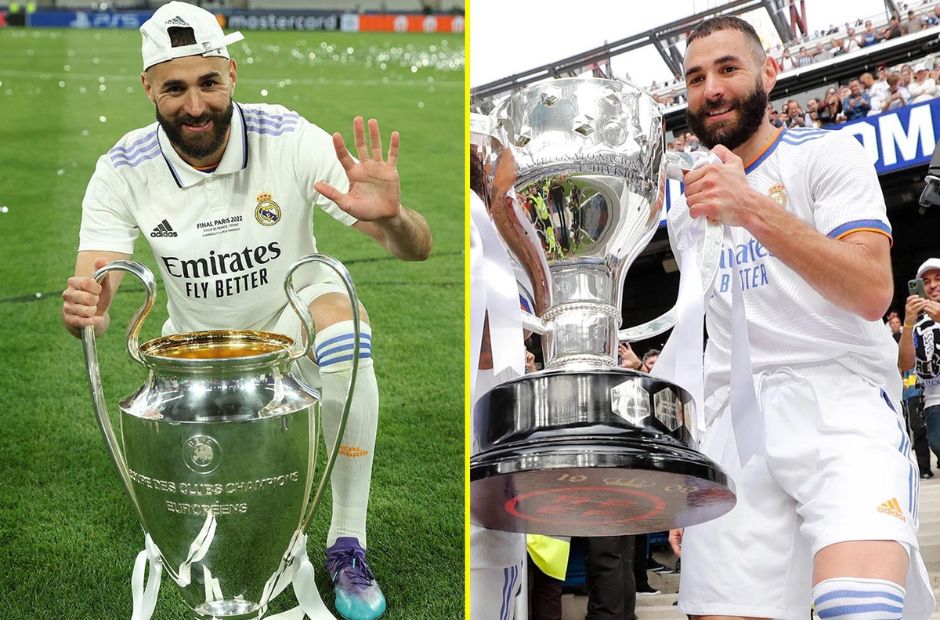 Kubet cập nhật: Benzema nâng cúp trong màu áo Barca 
