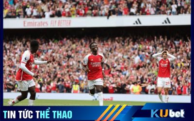 Bukayo Saka vẫn đều đặn ghi bàn cho Arsenal trên mọi mặt trận.