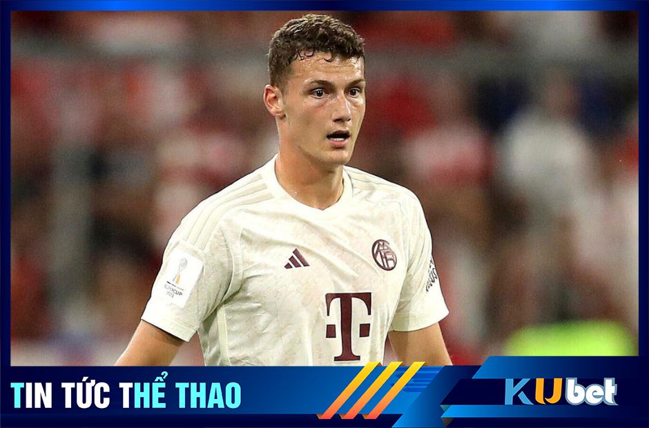 Kubet cập nhật: Benjamin Pavard thi đấu trong màu áo Bayern Munich.