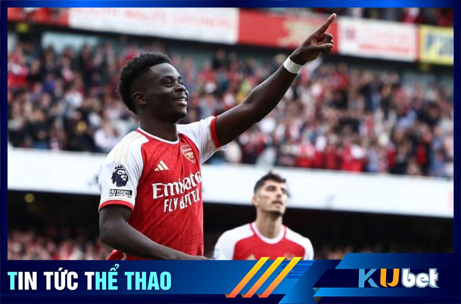 Bukayo Saka dự kiến sẽ vắng mặt trong cuộc đối đầu Bournemouth- Kubet cập nhật