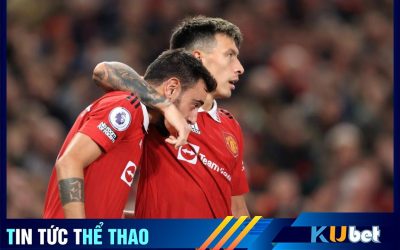 Kubet cập nhật hình ảnh đội trưởng Bruno và trung vệ Martinez của Man Utd