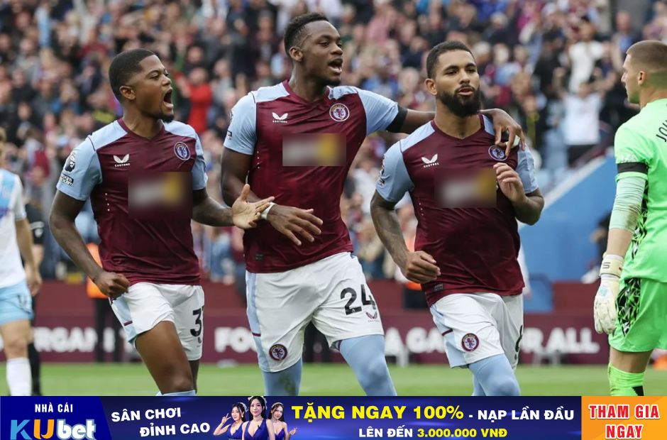 Kubet cập nhật hình ảnh các cầu thủ Aston Villa trong chiến thắng 3-1 trước Crystal Palace