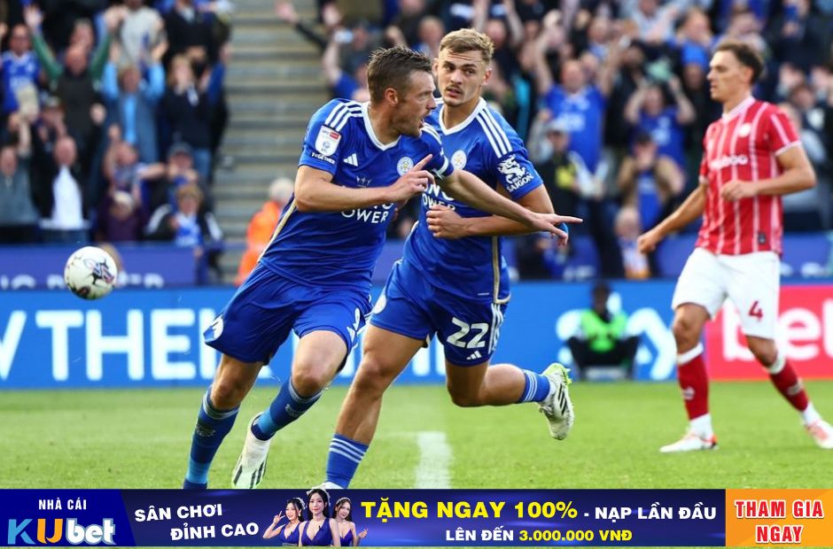 Kubet cập nhật hình ảnh các cầu thủ Leicester thi đấu ở giải hạng nhất Anh