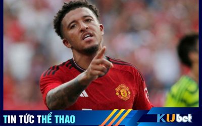 Kubet cập nhật hình ảnh Sancho trong màu áo CLB Man Utd