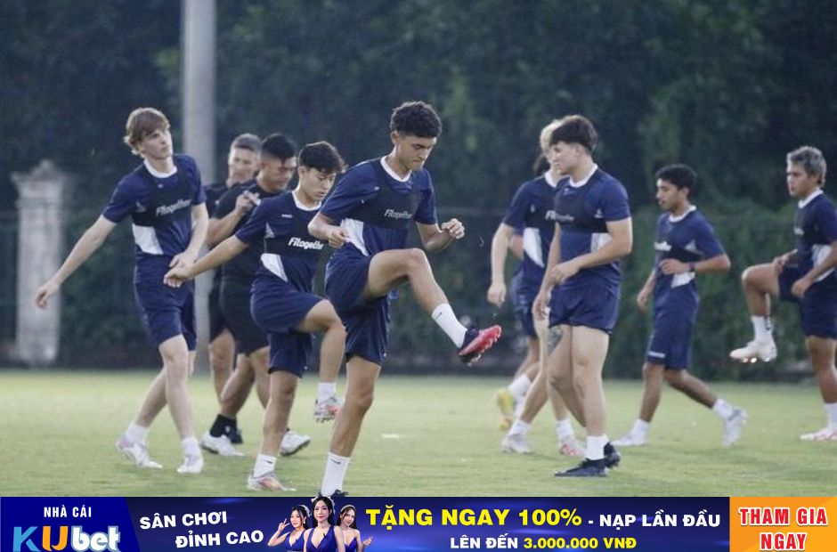 Kubet cập nhật hình ảnh một buổi tập của U23 Guam trước ngày đối đầu U23 Việt Nam