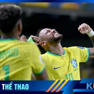 Kubet cập nhật hình ảnh Neymar ăn mừng bàn thắng ghi cho tuyển quốc gia Brazil