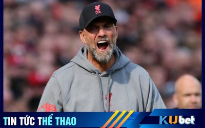 Kubet cập nhật hình ảnh HLV Klopp đang đang ăn mừng bàn thắng cùng CLB Liverpool