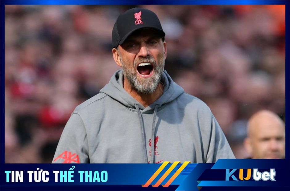 Kubet cập nhật hình ảnh HLV Klopp đang đang ăn mừng bàn thắng cùng CLB Liverpool