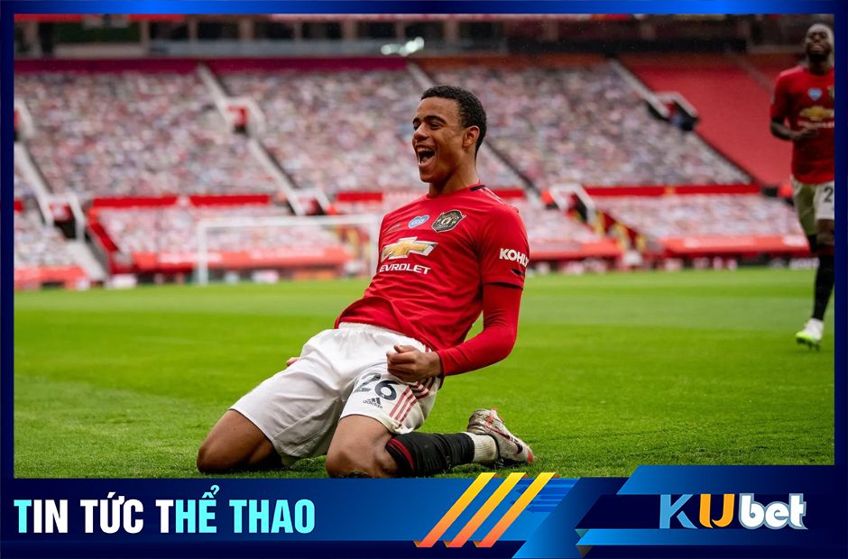Kubet cập nhật hình ảnh Greenwood khi còn chơi trong màu áo CLB Man Utd