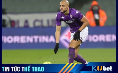 Kubet cập nhật hình ảnh Amrabat trong màu áo CLB Fiorentina