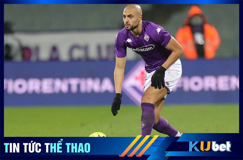 Kubet cập nhật hình ảnh Amrabat trong màu áo CLB Fiorentina