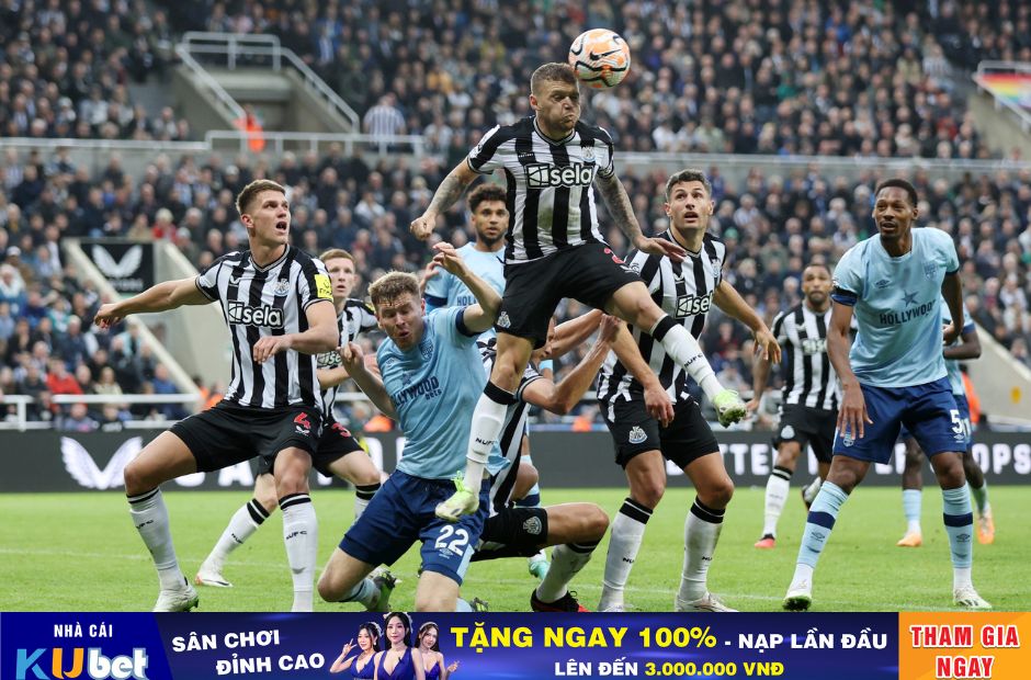 Kubet cập nhật hình ảnh các cầu thủ Newcastle tại một trận đấu của ngoại hạng Anh 