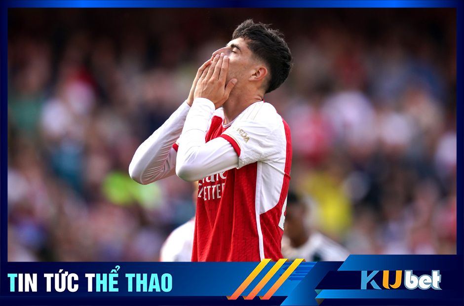 Kubet cập nhật hình ảnh Kai Havertz trong màu áo CLB Arsenal