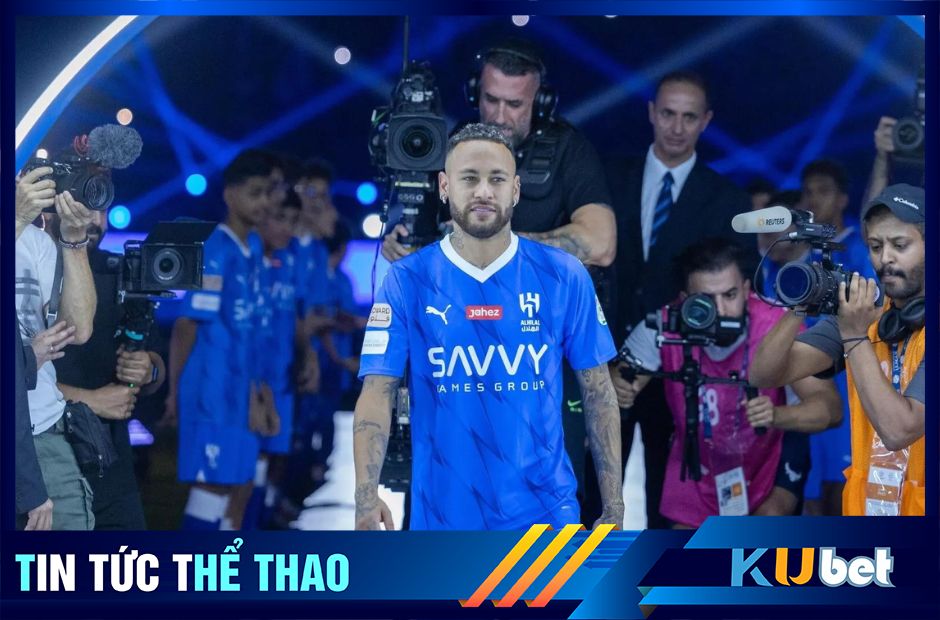 Kubet cập nhật hình ảnh Neymar trong ngày ra mắt CLB Al-Hilal