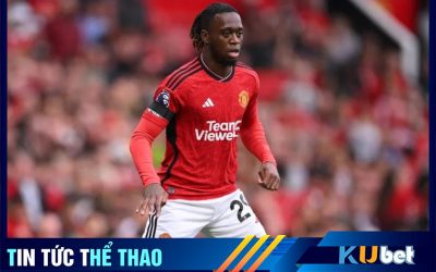 Kubet cập nhật hình ảnh cầu thủ Wan-Bissaka trong màu áo CLB Man Utd