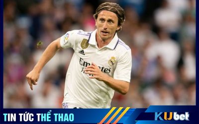 Kubet cập nhật hình ảnh Luka Modric thi đấu trong màu áo CLB Real Madrid