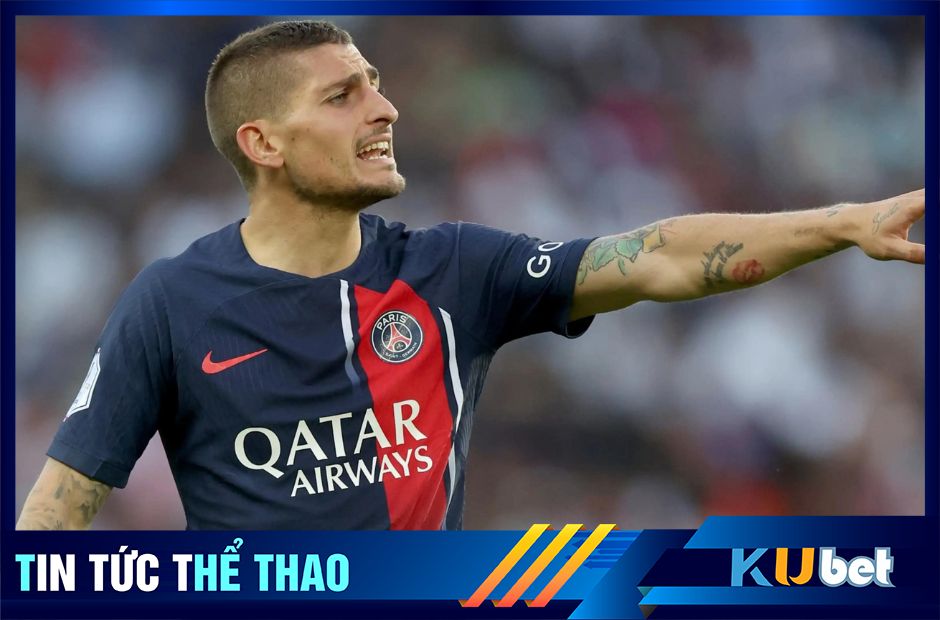 Kubet cập nhật hình ảnh Verratti trong màu áo CLB PSG