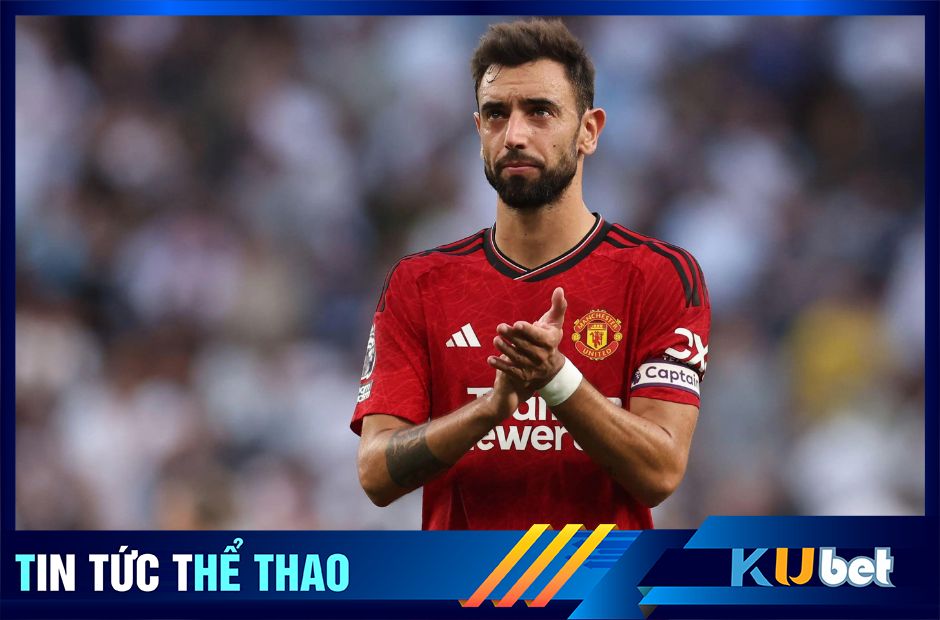 Kubet cập nhật hình ảnh đội trưởng Man Utd Bruno Fernandes