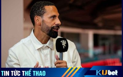 Kubet cập nhật hình ảnh cựu cầu thủ Man Utd Rio Ferdinand đang trả lời phỏng vấn