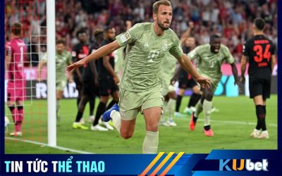 Kubet cập nhật hình ảnh tiền đạo Harry Kane trong màu áo CLB Bayern Munich