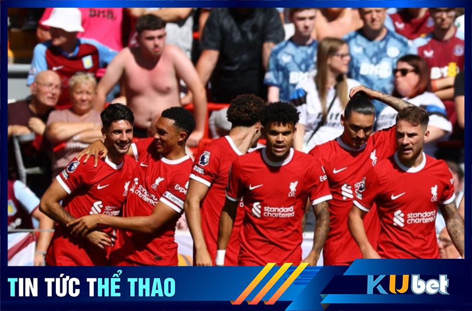 Tiền vệ Szoboszlai của Liverpool lập siêu phẩm tại sân nhà - Kuebt cập nhật