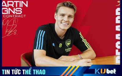 Odegaard ký kết hợp đồng với Arsenal tới năm 2028 - kubet cập nhật