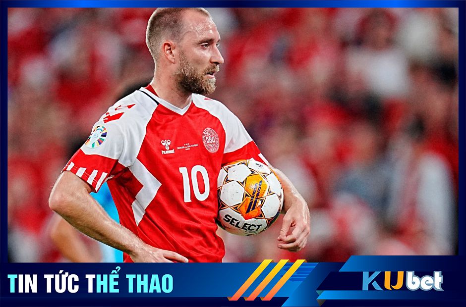 Christian Eriksen đã không khiến người hâm mộ Manchester United thất vọng tại tuyển quốc gia - Kubet cập nhật