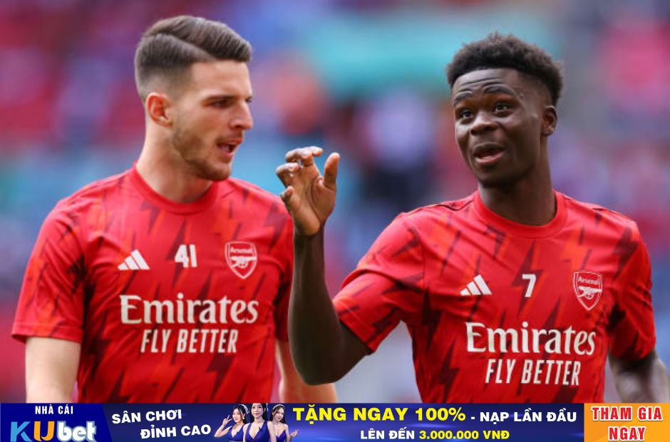 Rice dần hòa nhập được với lối chơi tại Arsenal  - Kubet cập nhật