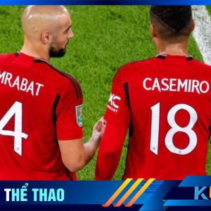 BÓNG ĐÁ KUBET - ĐÔI CÁNH MỚI CỦA MAN UTD MOUNT LÀM BÓNG, AMRABAT ”MÁY QUÉT”
