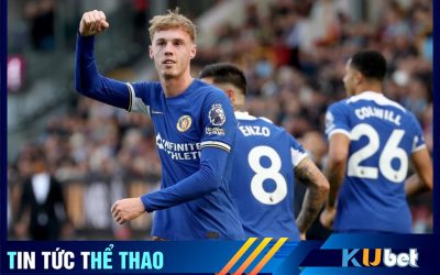 Kubet cập nhật hình ảnh Palmer ăn mừng bàn thắng đầu tiên cho Chelsea