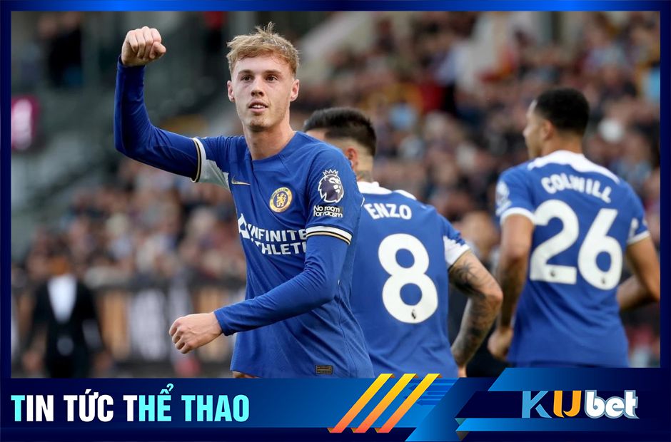 Kubet cập nhật hình ảnh Palmer ăn mừng bàn thắng đầu tiên cho Chelsea