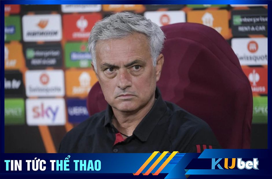 Kubet cập nhật hình ảnh HLV Mourinho trong một cuộc phỏng vấn trước trận đấu