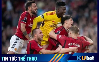 Kubet cập nhật hình ảnh thể hiện sự đoàn kết của các cầu thủ Man Utd