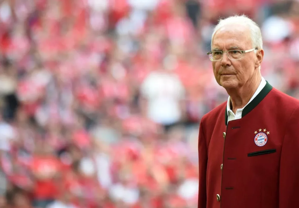 Franz Beckenbauer tại buổi lễ ở Bayern Munich năm 2018 ( Hình ảnh: Kubet)