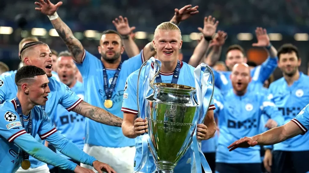 2023 là một năm được thống trị bởi Manchester City và Erling Haaland (Hình ảnh: Kubet)