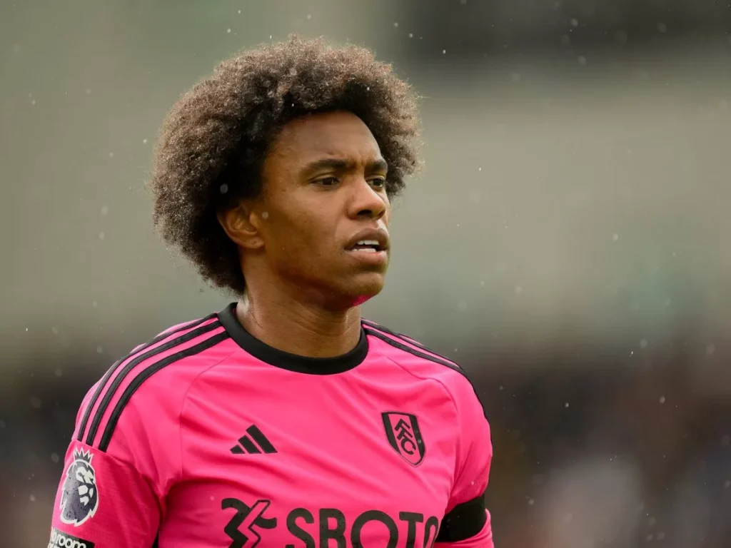 Willian thi đấu cho Fulham đầu mùa giải này ( Hình ảnh: Kubet)