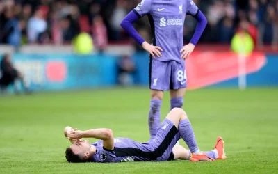 Liverpool phát hiện mức độ chấn thương của Diogo Jota sau khi bị cáng ở Brentford-Kubet