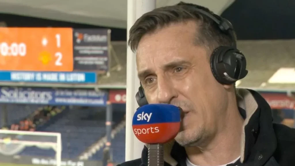 Gary Neville cũng “thất vọng” với Nottingham Forest (Ảnh: Kubet)